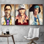 tableau toile one piece 3 parties amiraux marine 1