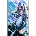 tableau toile one piece 3 parties aokiji 3