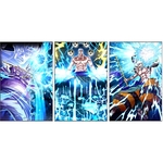 tableau toile one piece 3 parties ener lightning 3