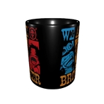 tasse one piece we are bother luffy ace sabo noir 3