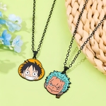 collier-one-piece-luffy-zoro-chibi-green