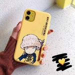 coque iphone one piece law shanks 3