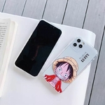 coque iphone one piece clear kids luffy zoro 4