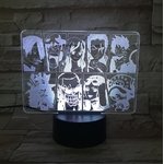 lampe 3d one piece mugiwara blanc