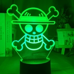 lampe 3d one piece logo vert