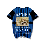 t shirt one piece wanted vinsmoke sanji 3