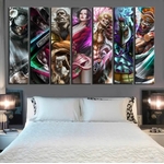 tableau toile one piece 7 parties grands corsaires 2