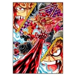 tableau toile one piece luffy charlotte katakuri 3