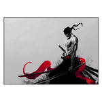 tableau toile one piece roronoa zoro bw 3