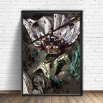 tableau toile one piece edward newgate 4