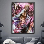 tableau toile one piece shichibukai doflamingo 6