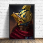 tableau toile one piece usopp sniperking 4