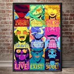 tableau toile one piece quote mugiwara 4