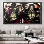 tableau toile one piece mihawk shanks 5