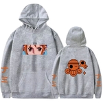 sweatshirt one piece pirate nami gris