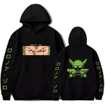 sweatshirt one piece pirate zoro noir