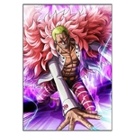 tableau toile one piece doflamingo 3