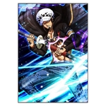 tableau toile trafalgar law sword kikoku 1