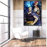 tableau toile one piece shanks ben beckmann 2