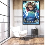 tableau toile one piece barbe blanche marine ford 4