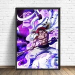 tableau toile one piece barbe blanche 2