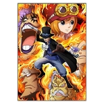 tableau toile one piece armee revolutionnaire 1