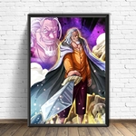 tableau toile one piece silver rayleigh 1