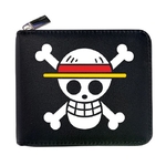 portefeuille one piece cuir jolly roger 1