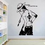 sticker mural one piece portgas ace top 1