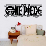 sticker mural one piece logo 4