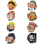 autocollants one piece mugiwara face glasse 1