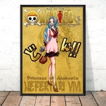 tableau toile one piece line nefertari vivi 2