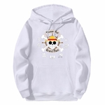 sweatshirt hoodie one piece water seven blanc