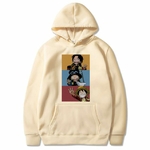 sweatshirt hoodie one piece we are brothers v2 beige