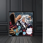 tableau one piece luffy gear 5 kaido 1