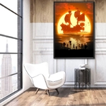 tableau toile one piece thousand sunny ship 2