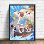 tableau toile one piece going merry 1