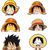 autocollant one piece faces st 1