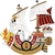autocollant one piece sunny ship