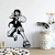 stickers mural luffy one piece