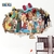 sticker mural one piece mugiwara 3