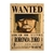 affiche wanted one piece roronoa zoro wano