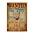 affiche wanted avis de recherche enel one piece
