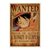 affiche wanted avis de recherche monkey d luffy one piece
