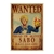 affiche wanted avis de recherche sabo one piece