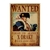 affiche wanted avis de recherche x drake one piece