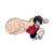 broche luffy poing one piece