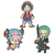 broche luffy zoro chopper one piece 1