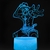 lampe 3d one piece ace hand blue
