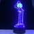 lampe 3d one piece brook bleu